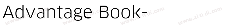 Advantage Book字体转换